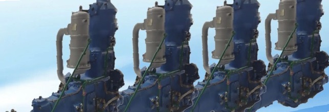 Компрессор модели 402ВП‑4/400 Поршневой компрессор модели 402ВП‑4/400