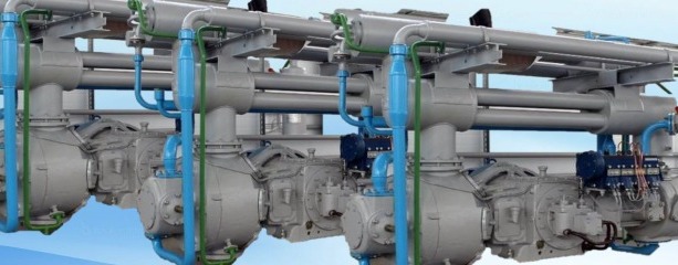 Стационарный поршневой компрессор 2ВМ2,5-5/221